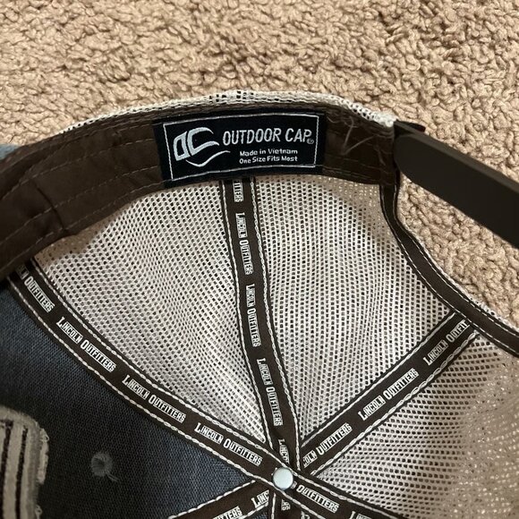 Lincoln Outfitters Blue and Gray‎ Trucker Hat - Picture 3 of 4